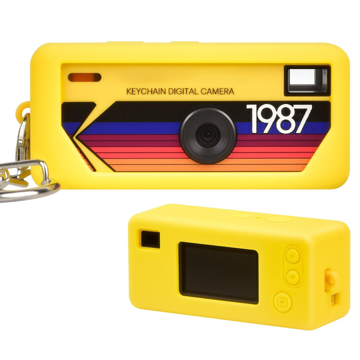 for Kodak Charmera Silicone Camera Case | ALKOO – Yellow – protective case product view