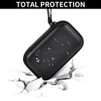 Black for SanDisk SSD case demonstrating total impact and water-resistant protection