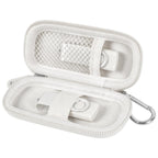 USB Flash Drive & SD Card Organizer | ALKOO – White – protective case product view