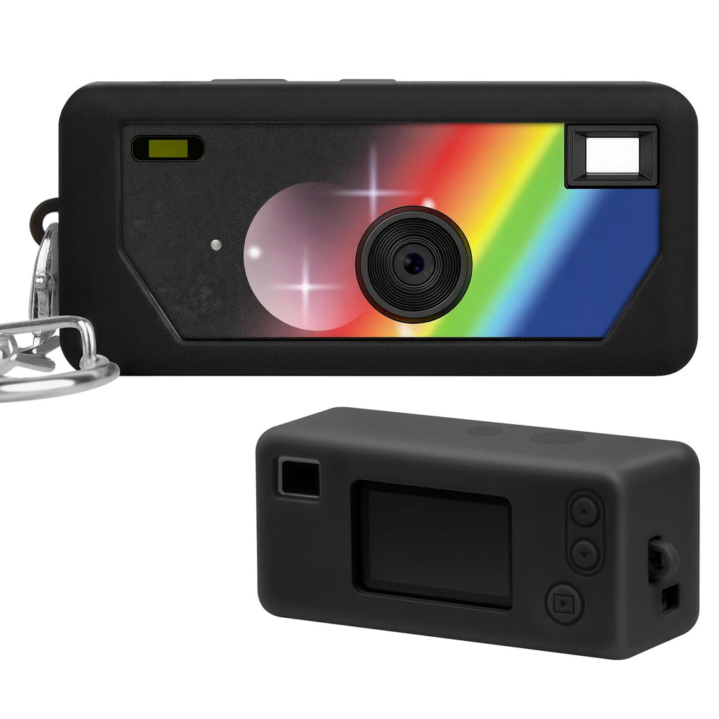 for Kodak Charmera Silicone Camera Case | ALKOO – Black – protective case product view