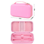 Pink for JBL wireless microphone case dimensions with dual storage layout