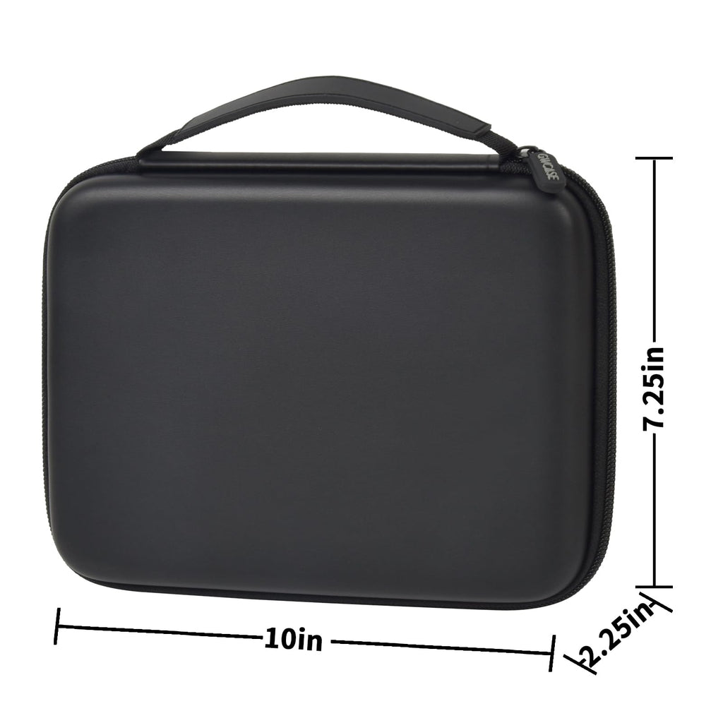 Gray 42-slot jewelry organizer dimensions: 10 by 7.25 by 2.25 inches