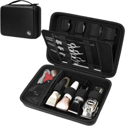 Professional Hair Clipper Travel Case | ALKOO – Black – protective case product view