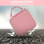 Pink for NIIMBOT printer case demonstrating dustproof and shockproof hard-shell protection