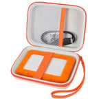 for LaCie Rugged Mini Hard Drive Case | ALKOO – White – protective case product view