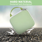 Light green for NIIMBOT printer case demonstrating dustproof and shockproof hard-shell protection