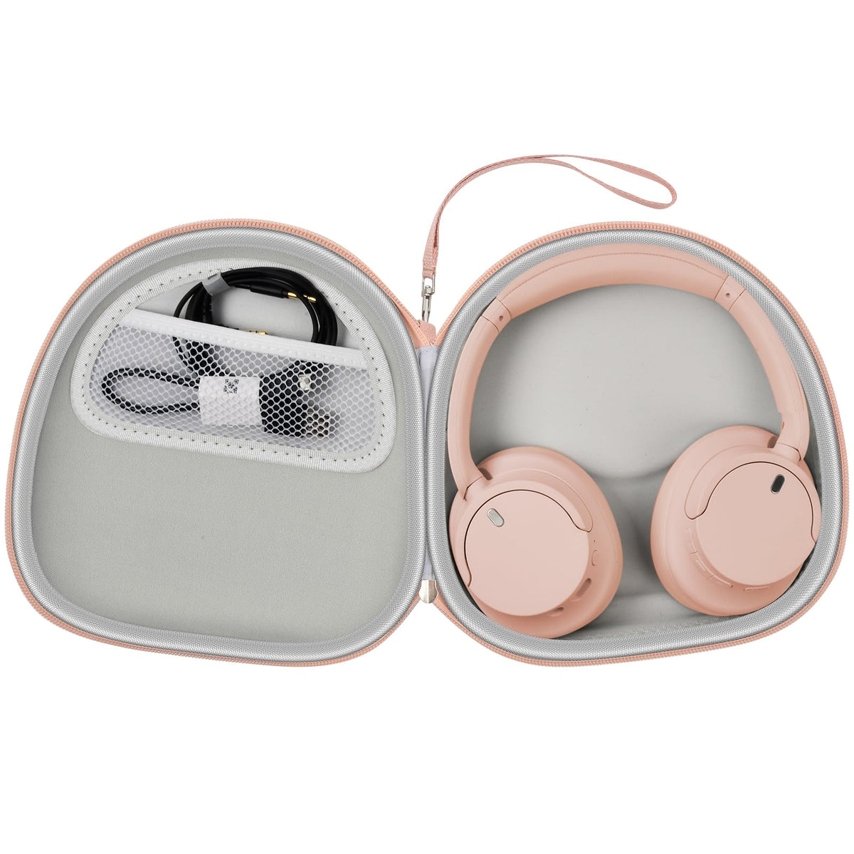 for Sony & for JBL Wireless Headphone Case | ALKOO – Rose Gold – protective case product view