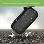 Black for KardiaMobile case demonstrating flexible EVA impact and water-resistant protection