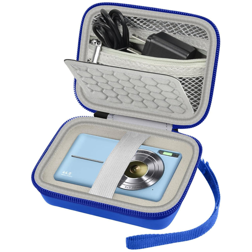 Camera Travel Case for Kodak, for Canon & for Sony – Blue – protective case product view