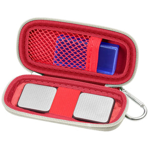 for KardiaMobile 6L Max Travel Case | ALKOO – Red – protective case product view