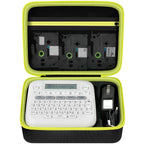 for Brother P-Touch PTD220 & D210 Case | ALKOO – Black – protective case product view